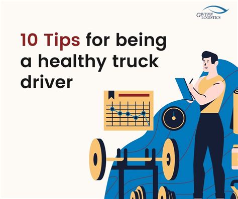 10 Tips For Being A Healthy Truck Driver
