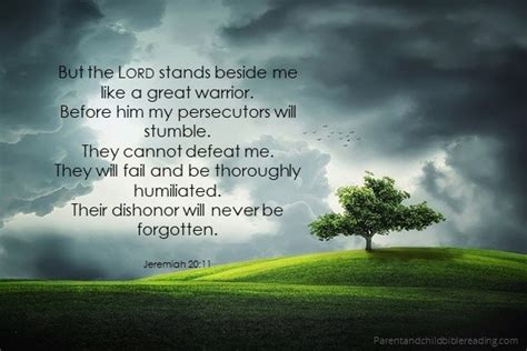 Jeremiah 2011 The Lord Stands Beside Me Like A Great Warrior Pnc