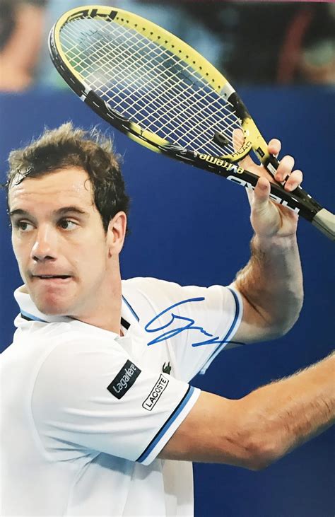 Richard gasquet all his results live, matches, tournaments, rankings, photos and users discussions. Richard Gasquet Autographed French Tennis Photograph ...