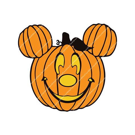 Mickey Pumpkin Head Great For Cricut Or Silhouette By Designs4cutting
