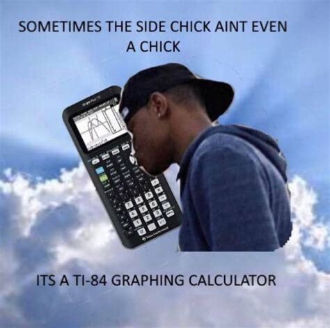Pin By Jordan On Memes Graphing Calculator Funny School Memes