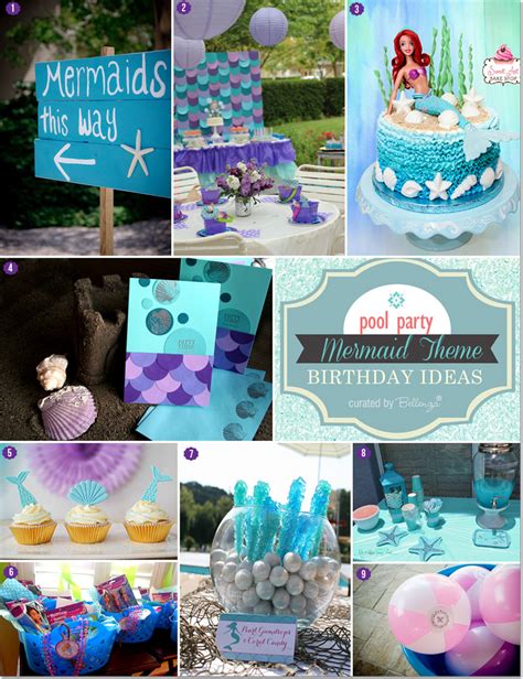 Mermaid Themed Birthday Party Ideas