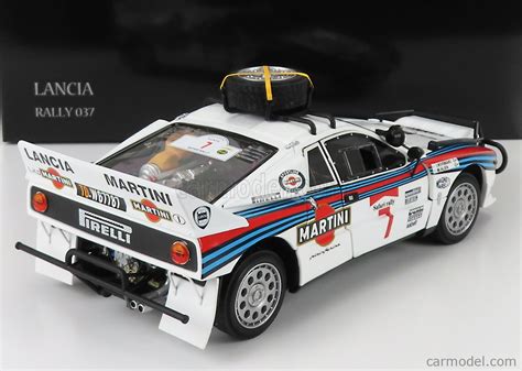Kyosho 08306d Scale 118 Lancia 037 Martini N 7 4th Rally Safari 1984