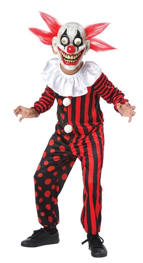 Boys Evil Clown Costume Clown Costume Evil Clown