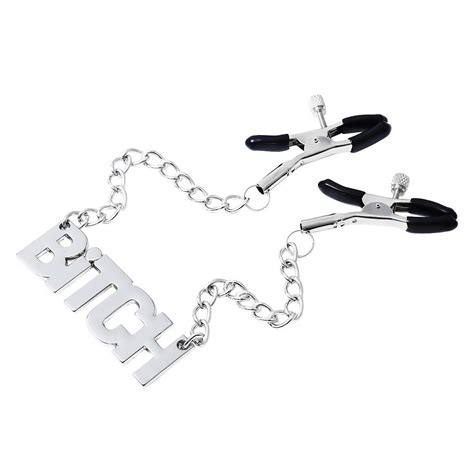 Bondage Nipple Clamps Chain Torture Game Sex Toys For Couples Adult