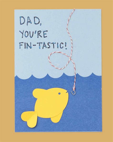 Fish Fathers Day Card Girlfriend Birthday Birthday Cards Birthday