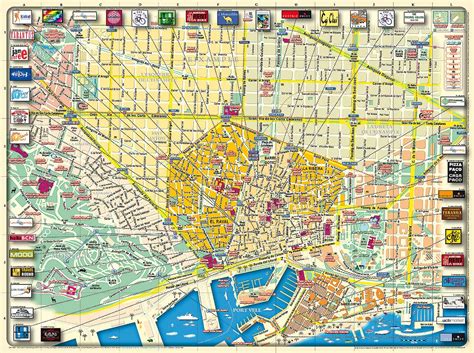 Barcelona is the largest metropolis on the mediterranean coastline. Barcelona City Map | High Quality Maps of Barcelona City