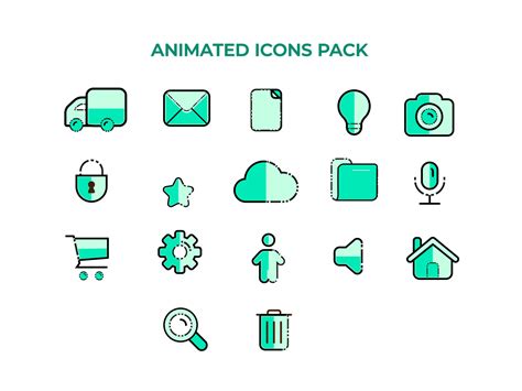 Animated Icon Pack By Truongphuong On Dribbble