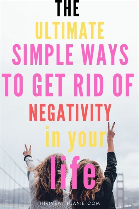 How To Stop Negative Thoughts Thrive With Janie Negativity Happy