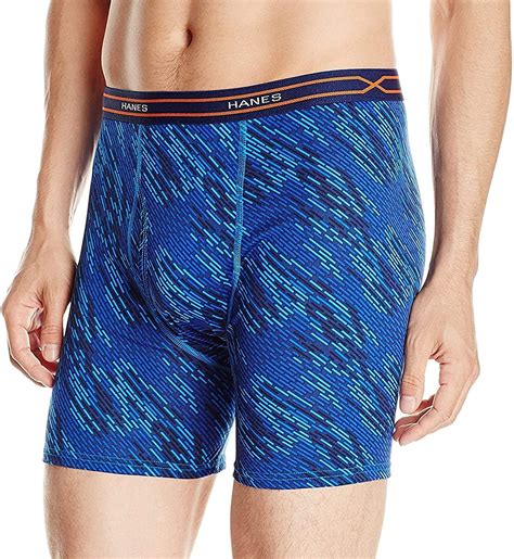 Hanes Hanes Mens Freshiq X Temp Boxer With Comfortflex Waistband