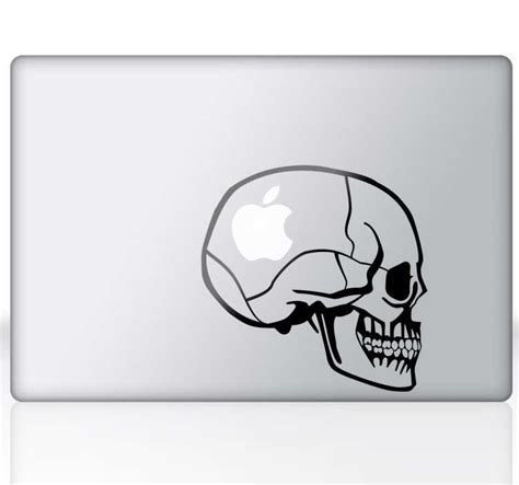 Craniu Macbook Laptop Autocolant TenStickers