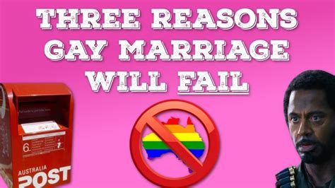 Three Reasons Gay Marriage Vote Will Fail Australia Youtube