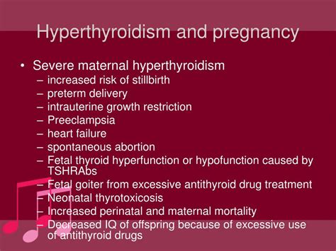 Pregnancy Hyperthyroidism Ppt Powerpoint Presentation Model Example