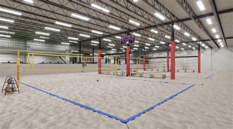 Indoor Beach Volleyball Facility With Bar And Lounge To Open In