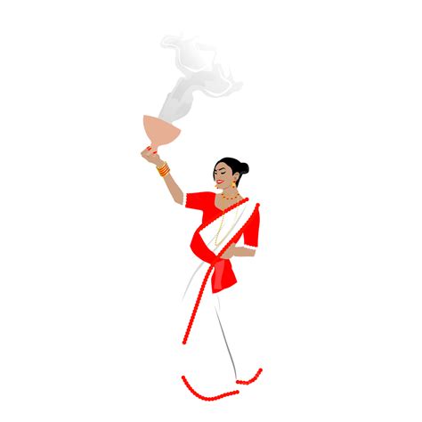 Dhunuchi Dance Png Vector Psd And Clipart With Transparent