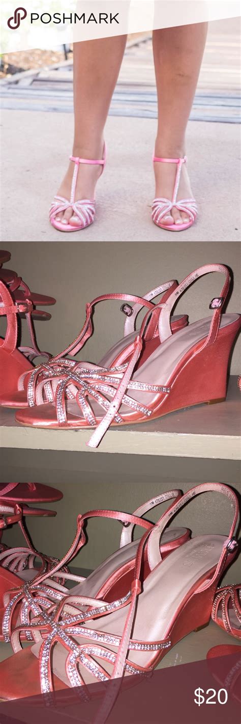 Check spelling or type a new query. David's Bridal Coral Callie Wedge Heels | Bridal shoes ...