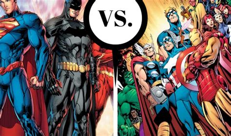 The Battle Of The Superheroes Marvel Vs Dc Pop Verse