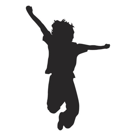 Jumping Man Silhouette Transparent Png Svg Vector File Images