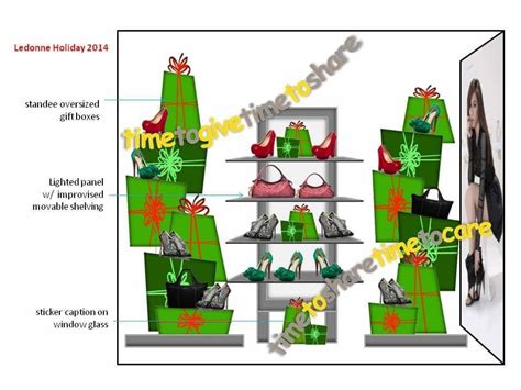 Ledonne 2014 Holiday display layout... | Holiday, Holiday ...