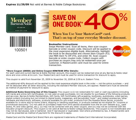 You can also save by checking out the coupons & deals section, located under deals on the barnes & noble website. Barnes And Noble Coupon Thread Part 2 - Page 40 - DVD Talk ...
