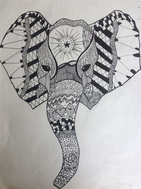 26 Best Ideas For Coloring Zentangle Animal Drawings
