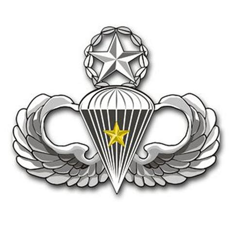 Us Army Master 5 Combat Jump Wings Decal Sticker 38