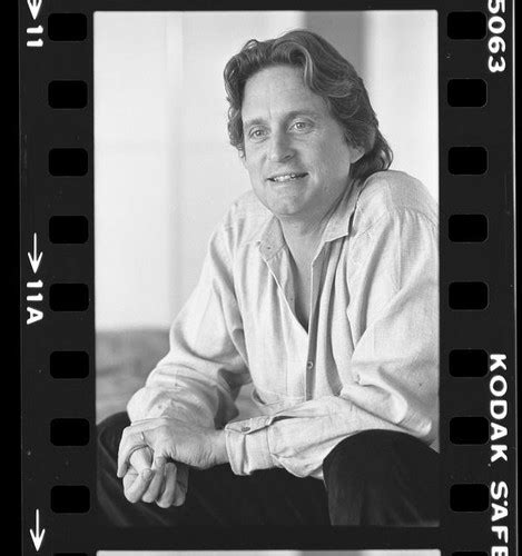 Actor And Producer Michael Douglas Seated Portrait 1984 — Calisphere