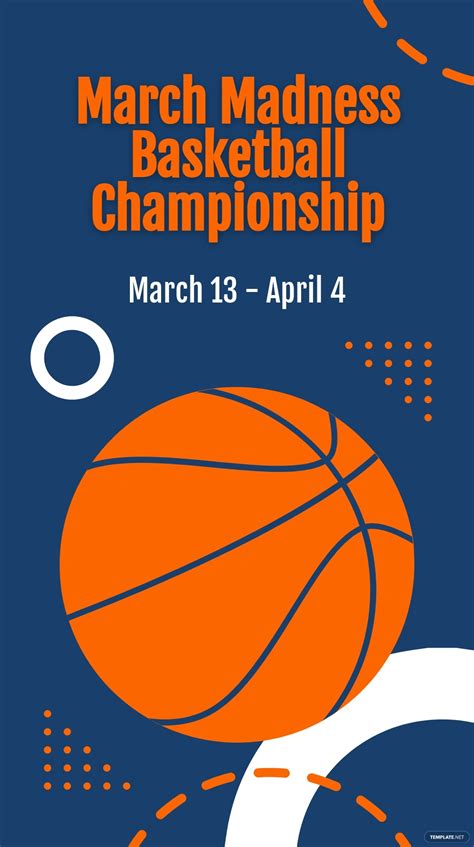 Free March Basketball Championship Templates And Examples Edit Online