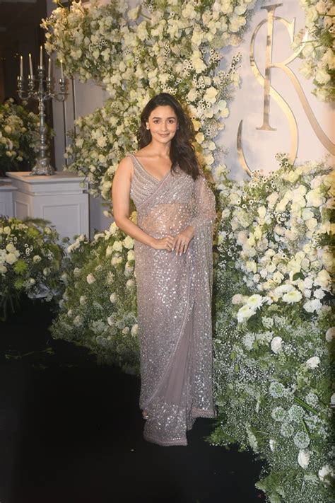 Alia Bhatt Stuns In ₹159 Lakh Sequin Saree At Sidharth Malhotra Kiara Advanis Wedding Reception