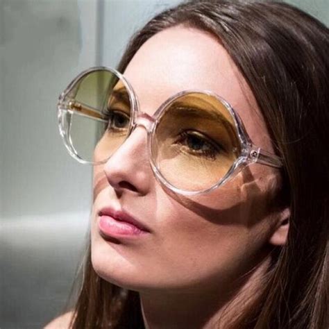 oversized round sunglasses women brand designer sunglases woman sun glasses fashion summer gafas