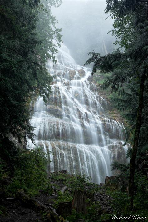 Bridal Veil Falls British Columbia Canada Richard Wong Photography