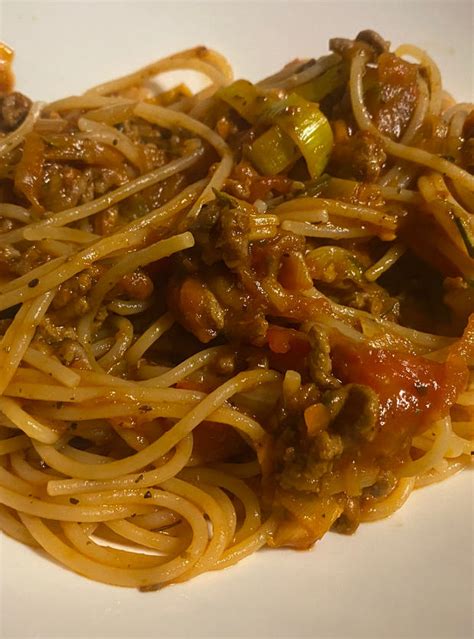 Spaghetti Bolognese Recipe Image By Sarebear Pinch Of Nom