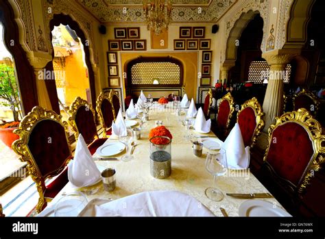 Royal Heritage Interiors Of The Popular 1135ad Restaurant Amer Fort