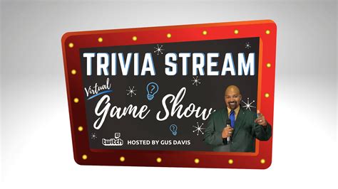 Game Shows To Go Trivia Stream Virtual Game Show Game Shows To Go
