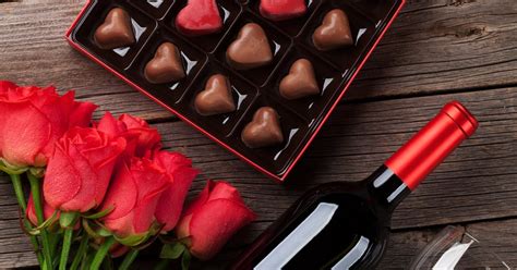 valentines day with red roses wine and chocolate tommy ooi travel guide