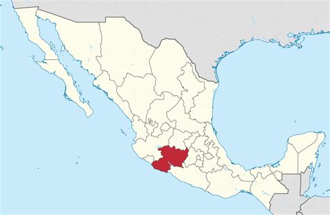 Michoacan Blog Localizacion Geografica De El Estado De Michoacan