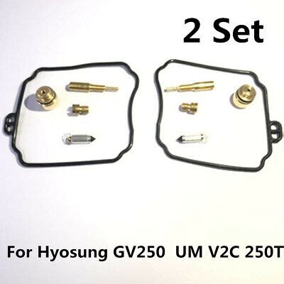 Carburetor Rebuild Repair Kit Hyosung Gv Kits Um V C T Motorcycle Carburetors Parts