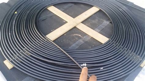 If you've been looking for a crafty diy method to heat your pool, then the black hose method is right up your alley. Homemade pool heater - YouTube