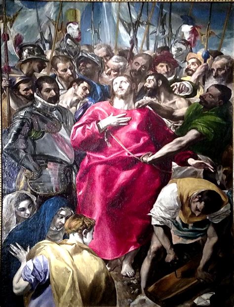 The Disrobing Of Christ El Greco