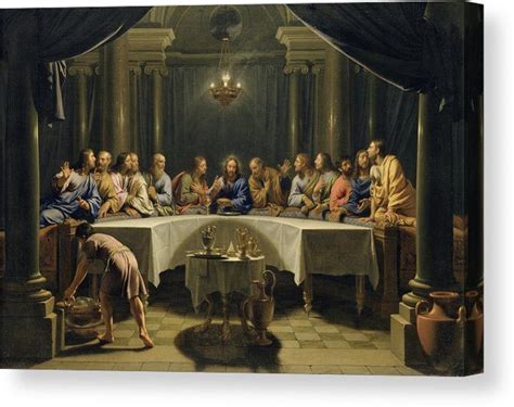 The Last Supper Canvas Print Canvas Art By Jean Baptiste De