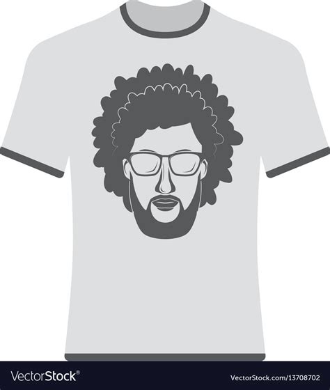 Prints T Shirts With Image Hipsters Royalty Free Vector