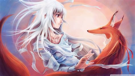 Cute Anime Fox Wallpapers Wallpaper Cave