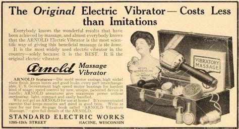 Did You Know The First Vibrator Was As Big As A Dining Room Table