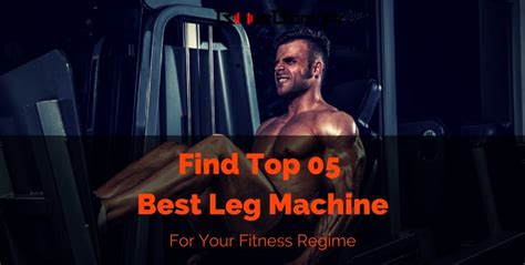 Top 5 The Best Leg Press Machine For Your Muscle Building In 2020