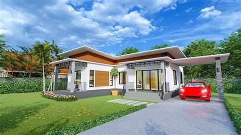 Find a great selection of mascord house plans to suit your needs: Stylish L-shaped Modern House Design - Pinoy House Designs - Pinoy House Designs