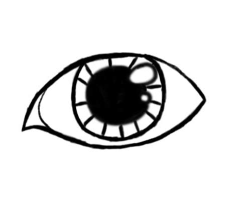 How To Draw A Cartoon Eye Female Feltmagnet