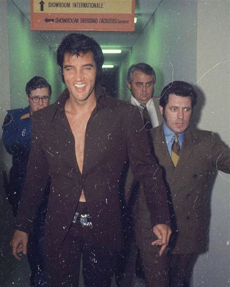 Elvis Presley At The International Hotel In Las Vegas 1969 Las
