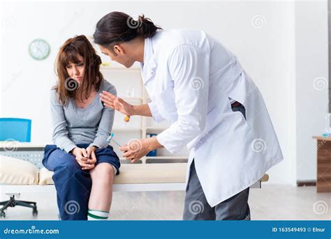 mentally ill woman patient during doctor visit stock image image of health patient 163549493