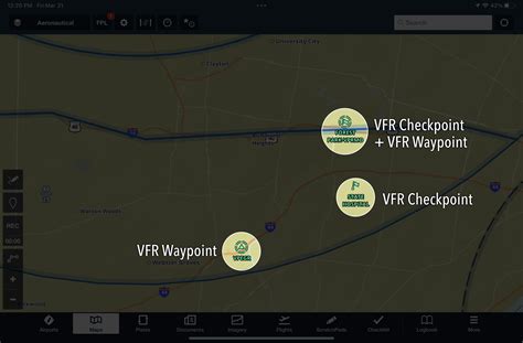 Foreflight Adds Vfr Waypoints To The Aeronautical Map Welcome Aviators