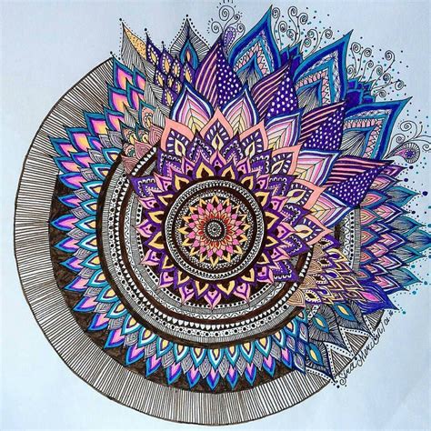 Mandala Life Art By Rafi Baba — We Love This Mandala By Sira Mercan Design Check Mandala